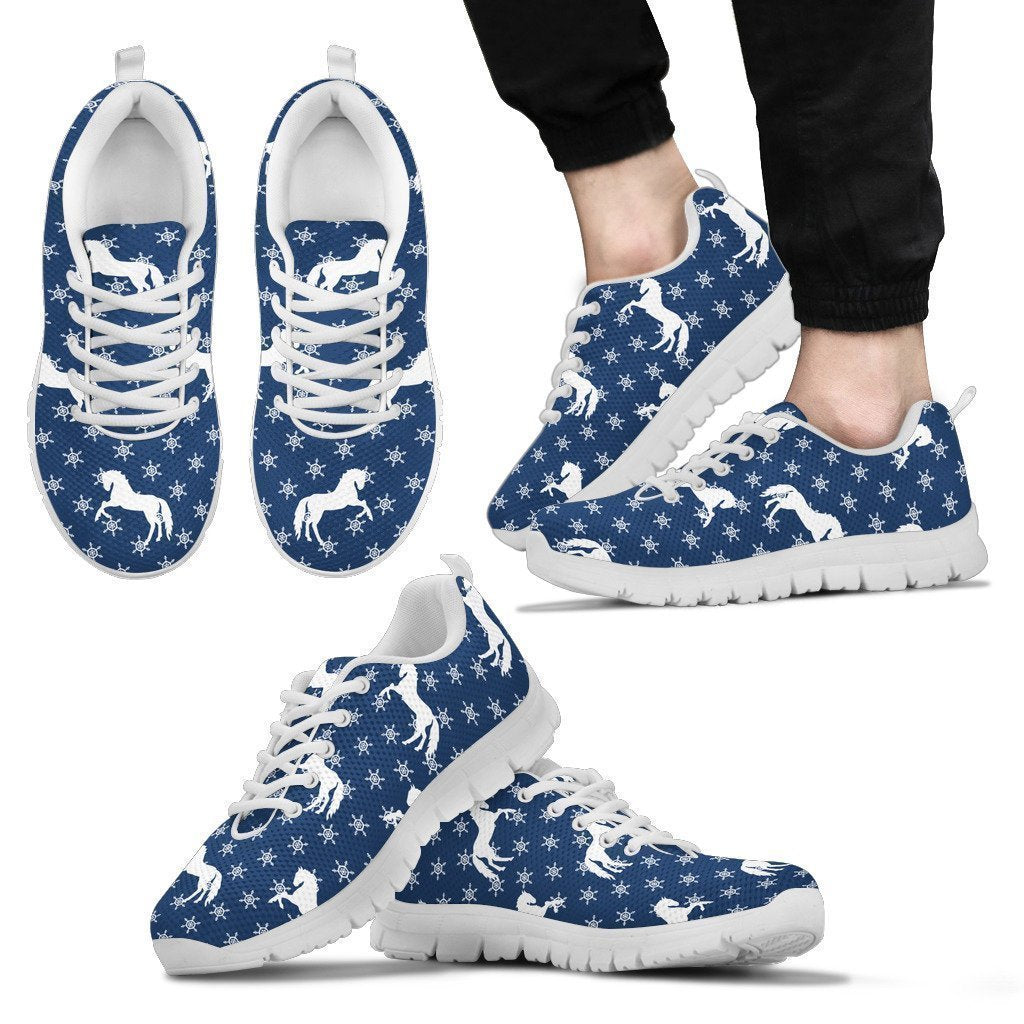 Horse Snow Men's Sneaker-6teenth World™-Men's Sneakers-US5 (EU38)-Vibe Cosy™