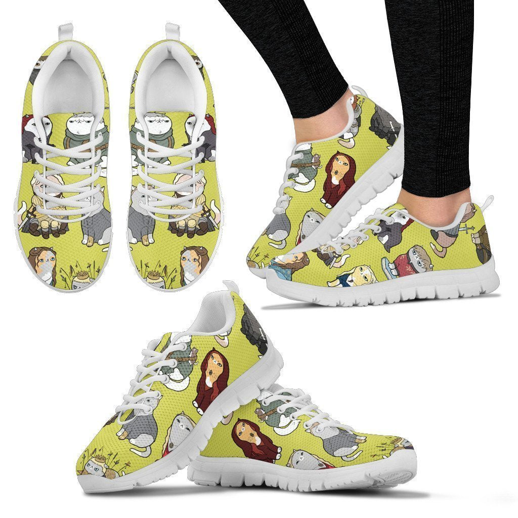 Game Of Cats Women's-6teenth World™-Women's Sneakers-US5 (EU35)-Vibe Cosy™