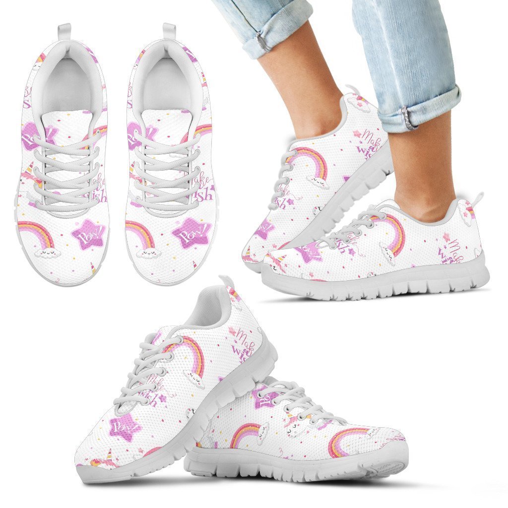 Make A Wish Girls Sneaker-6teenth World™-Kid's Sneakers-11 CHILD (EU28)-Vibe Cosy™