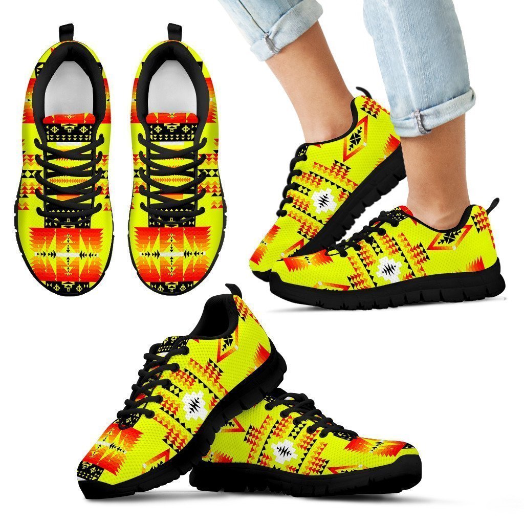 Seven Tribes Yellow Sopo Kid's Sneakers-6teenth Worldβ’-Kid's Sneakers-11 CHILD (EU28)-Vibe Cosyβ’