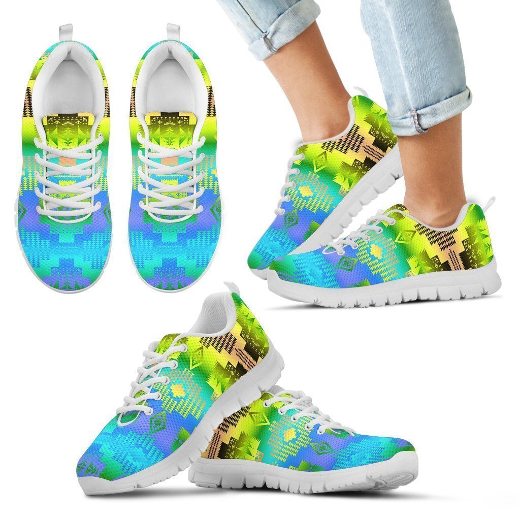 Grassy Herd White Sole Kid's Sneakers-6teenth World™-Kid's Sneakers-11 CHILD (EU28)-Vibe Cosy™