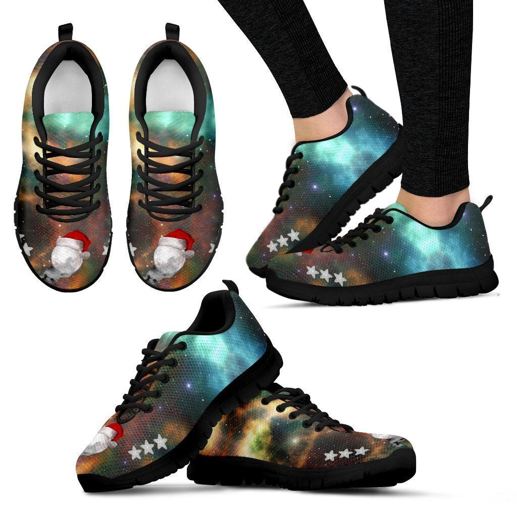 Black Santa Moon-6teenth World™-Women's Sneakers-US5 (EU35)-Vibe Cosy™