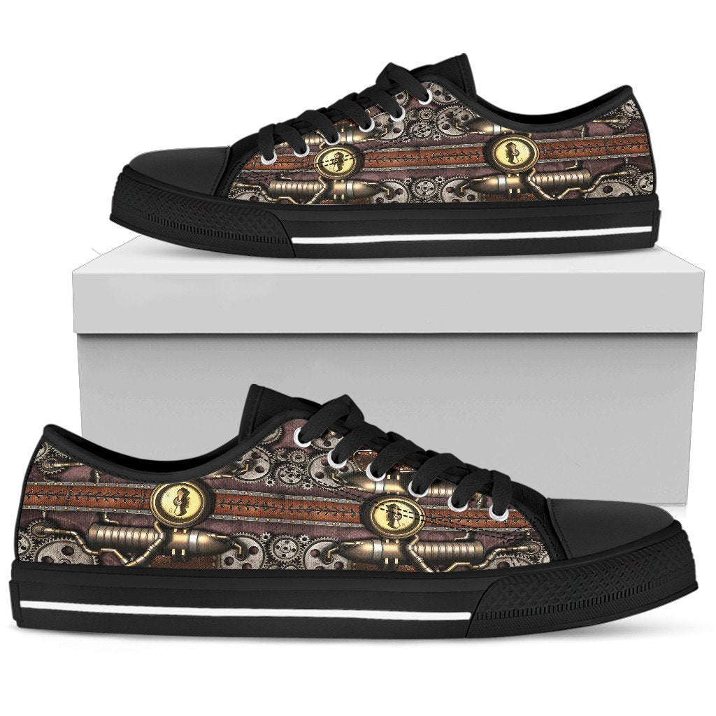 Machine Women's Low Top Shoe-6teenth World™-Women's Low Top Shoe-US5.5 (EU36)-Vibe Cosy™