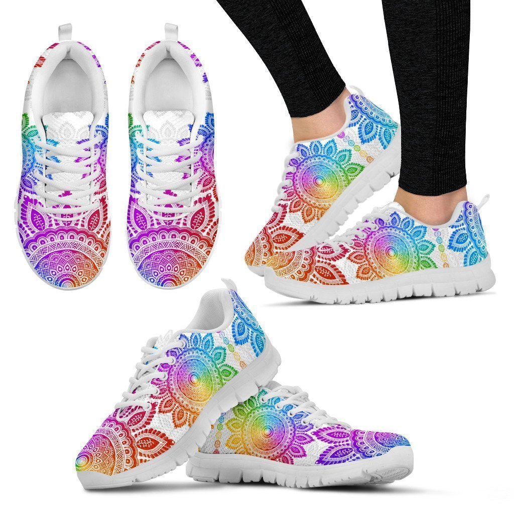 Chakra Women's Sneakers V2.-6teenth World™-Women's Sneakers-US5 (EU35)-Vibe Cosy™