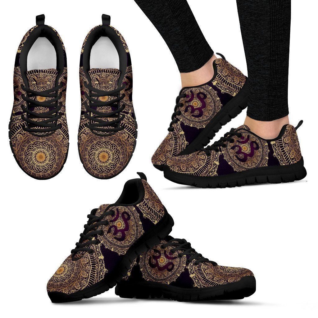 Brown Manadala Women's Sneakers-6teenth World™-Women's Sneakers-US5 (EU35)-Vibe Cosy™