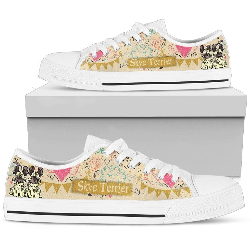 Skye Terrier Women's Low Top Shoe-6teenth Worldβ’-Women's Low Top Shoe-US5.5 (EU36)-Vibe Cosyβ’