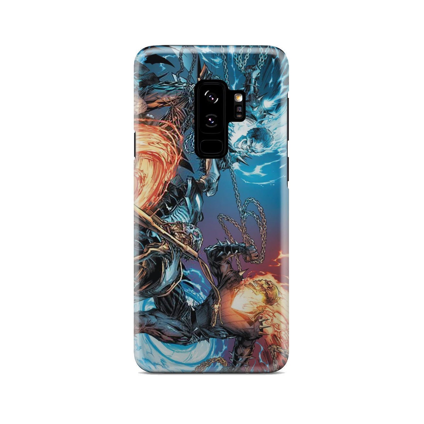 Ice and fire skull fighting phone case-Phone Case-wc-fulfillment-Galaxy S9 Plus-Vibe Cosy™