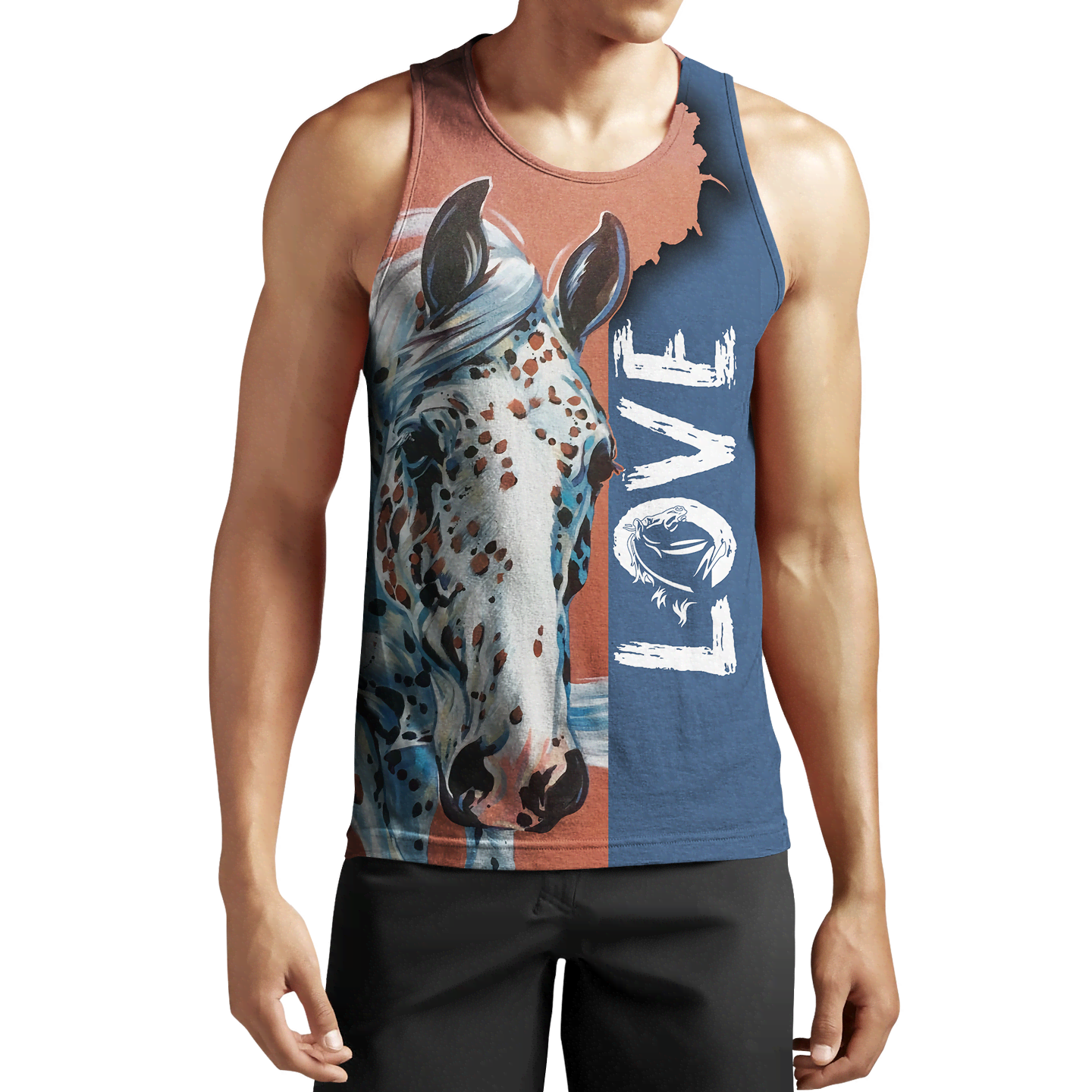 3D Appaloosa Horse Shirt - Winter Set for Men and Women JJ1614-Apparel-NNK-Tank Top-S-Vibe Cosy™