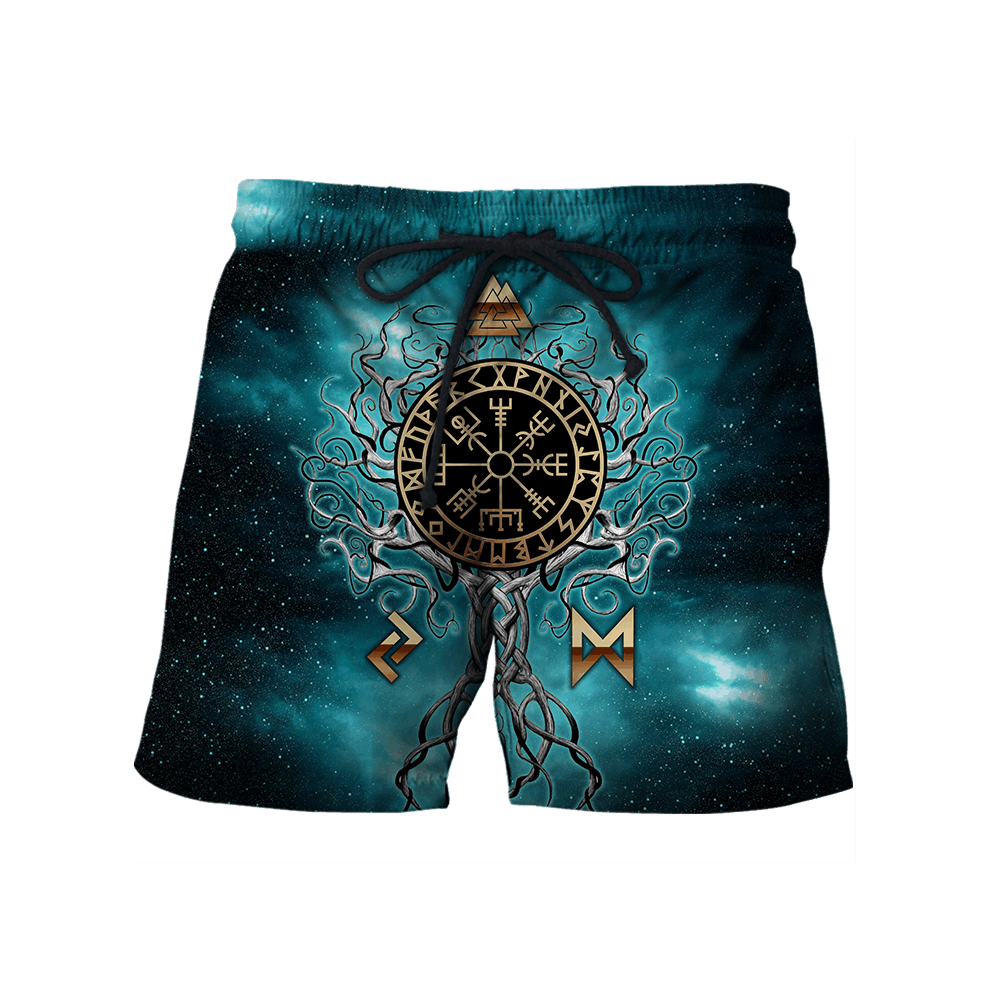 Yggdrasil - Norse Tree Of Life-Apparel-HP Arts-Shorts-S-Vibe Cosy™