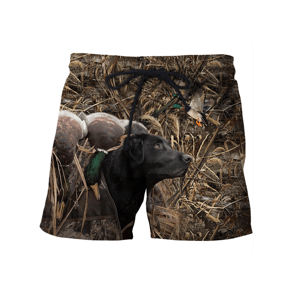 Mallard Duck Hunting 3D All Over Printed Shirts for Men and Women AM271202-Apparel-TT-Shorts-S-Vibe Cosy™