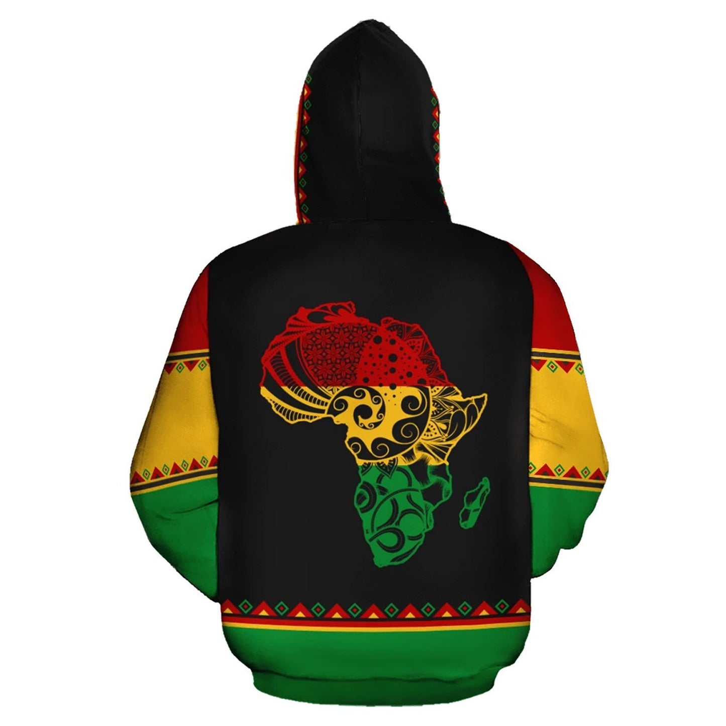 African Hoodie - Africa Reggae - Amaze Style™-ALL OVER PRINT HOODIES (A)