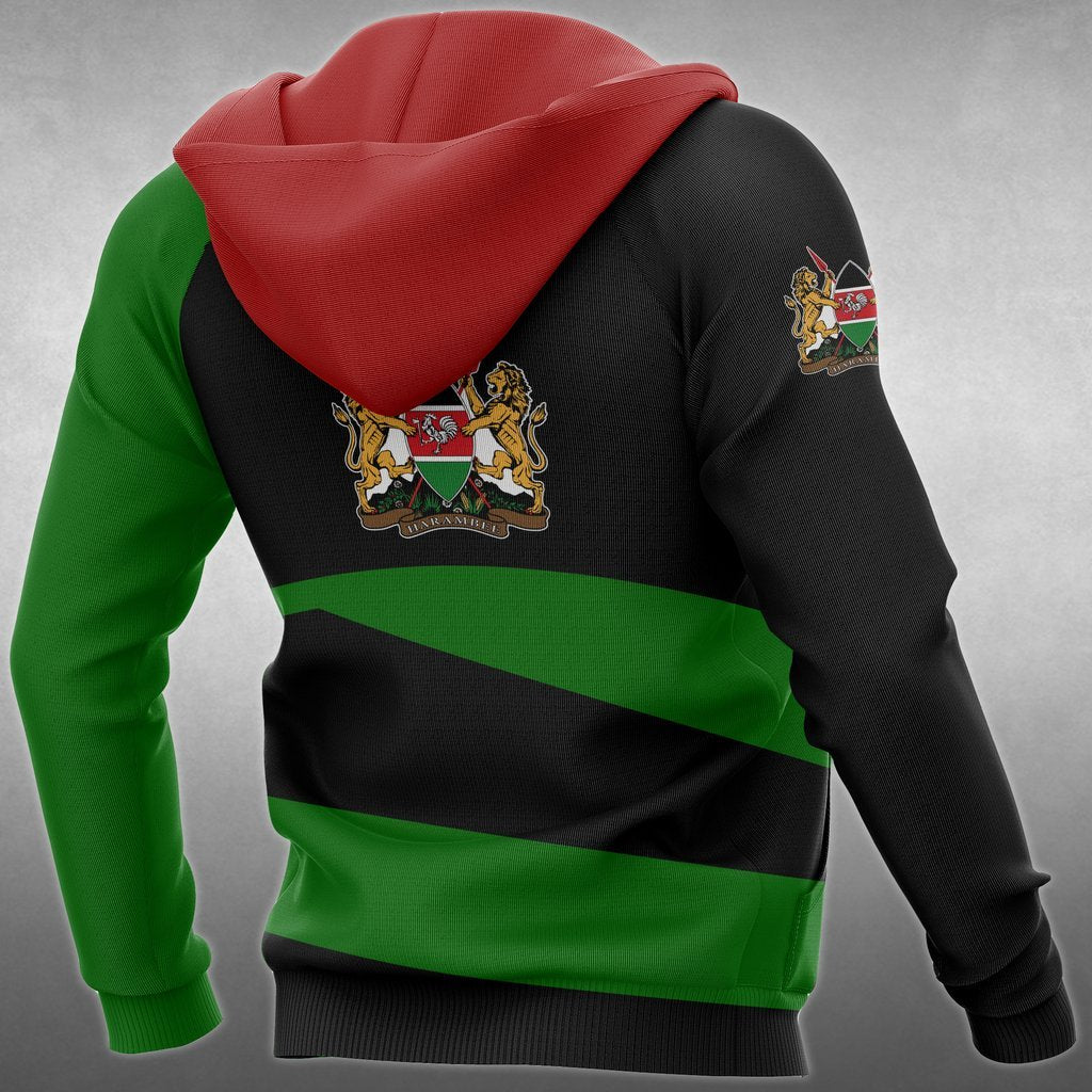 Kenya Map 3D All Over Printed Shirts for Men and Women TT0070-Apparel-TT-Hoodie-S-Vibe Cosy™