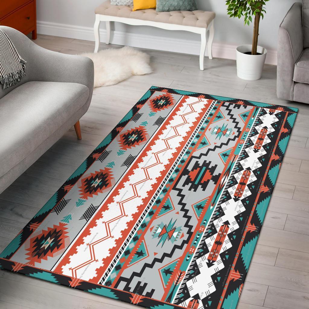 Native American 3D All Over Printed Rug