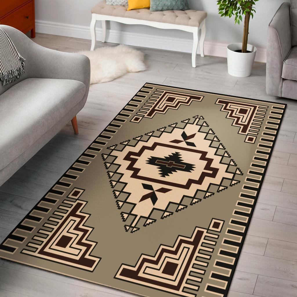 Native American 3D All Over Printed Rug