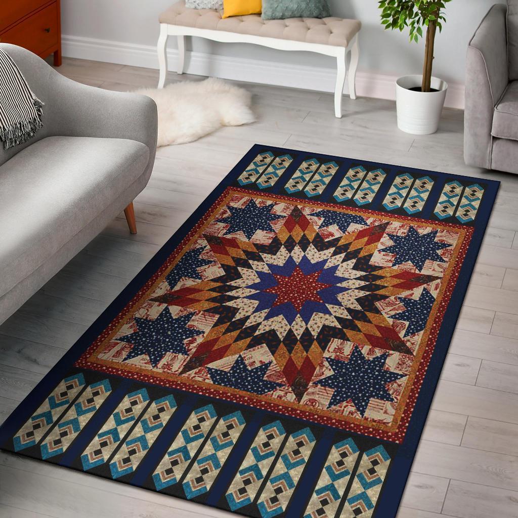 Native American 3D All Over Printed Rug