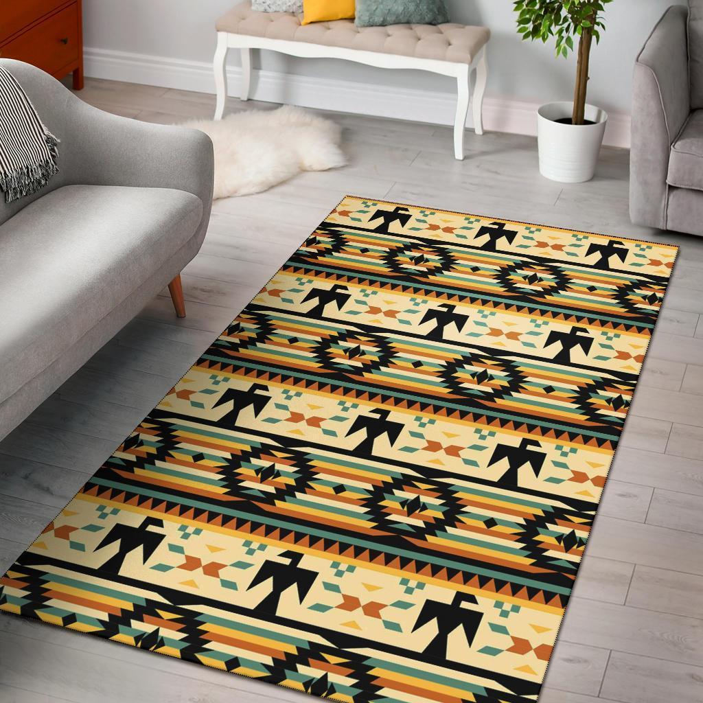 Native American 3D All Over Printed Rug