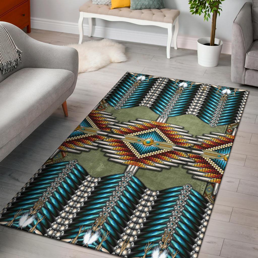 Native American 3D All Over Printed Rug