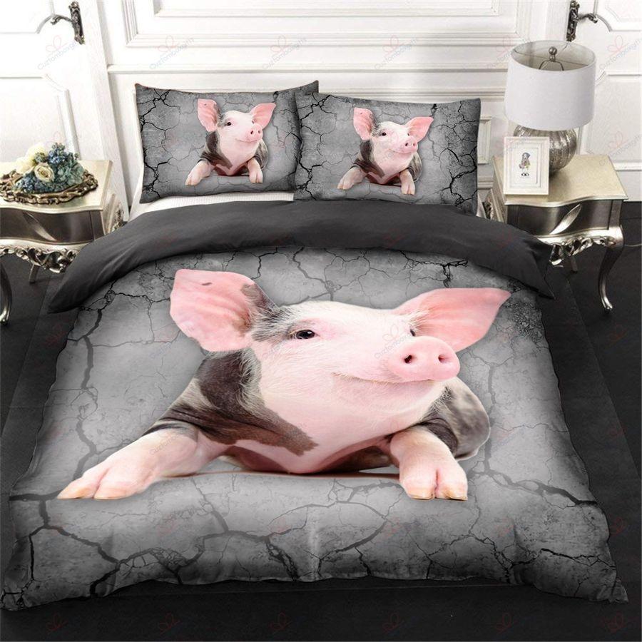 Love Pig Bedding Set TA0711202-Quilt-TA-Twin-Vibe Cosy™