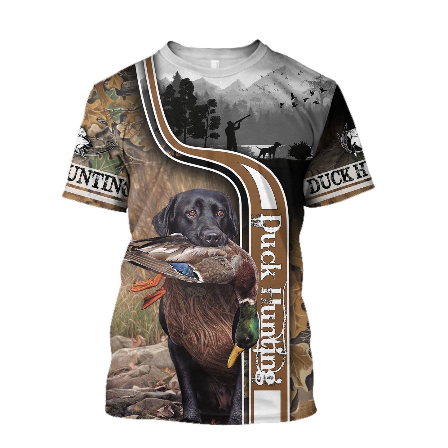 Mallard Duck Hunting 3D All Over Printed Shirts for Men and Women AM271101-Apparel-TT-T-Shirt-S-Vibe Cosy™