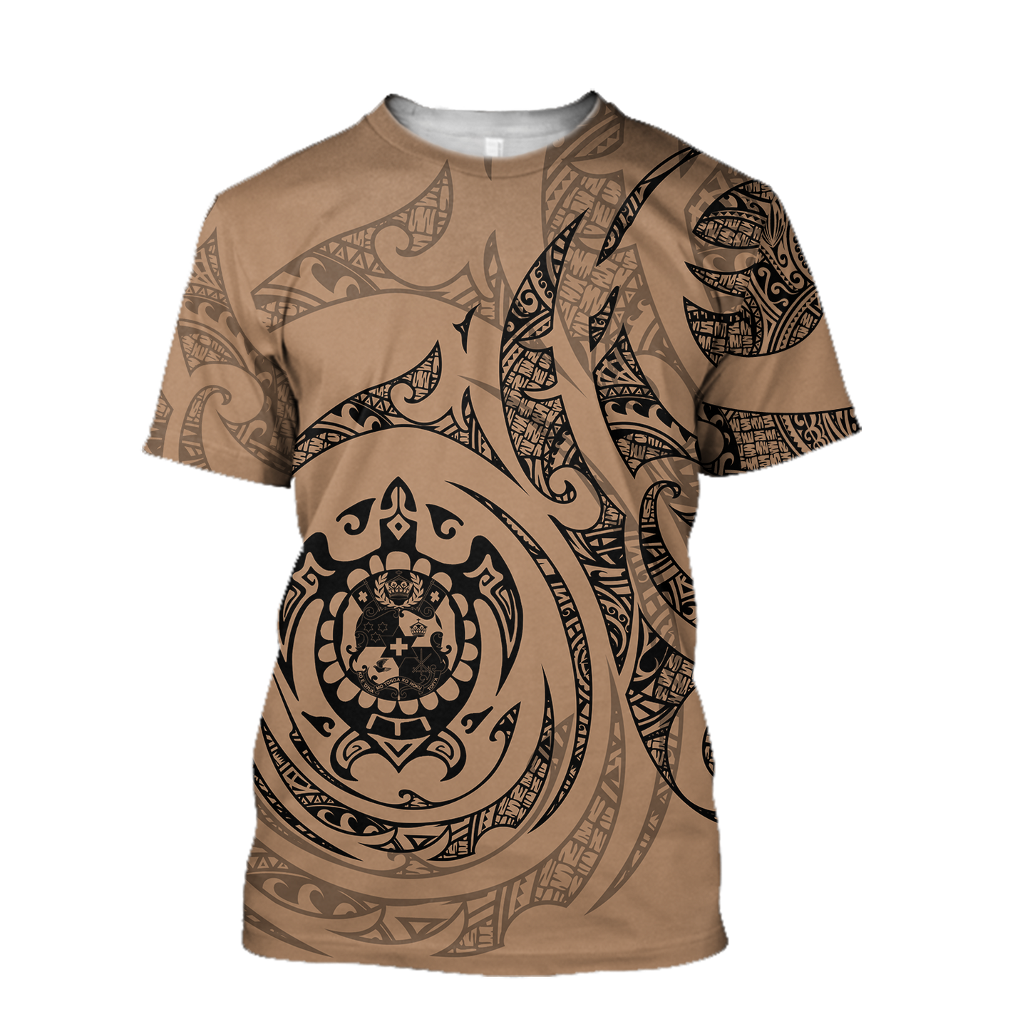 Tonga in My Heart Polynesian Tattoo Style 3D Printed Shirts AM180205-Apparel-TT-T-Shirt-S-Vibe Cosy™