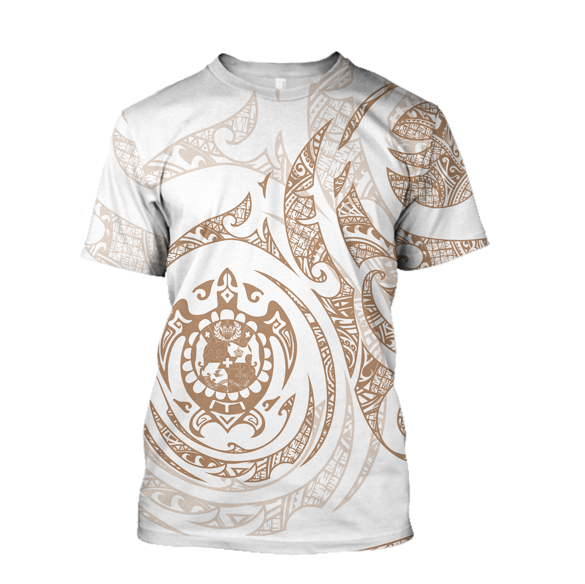 Tonga in My Heart Polynesian Tattoo Style 3D Printed Shirts AM190202-Apparel-TT-T-Shirt-S-Vibe Cosy™