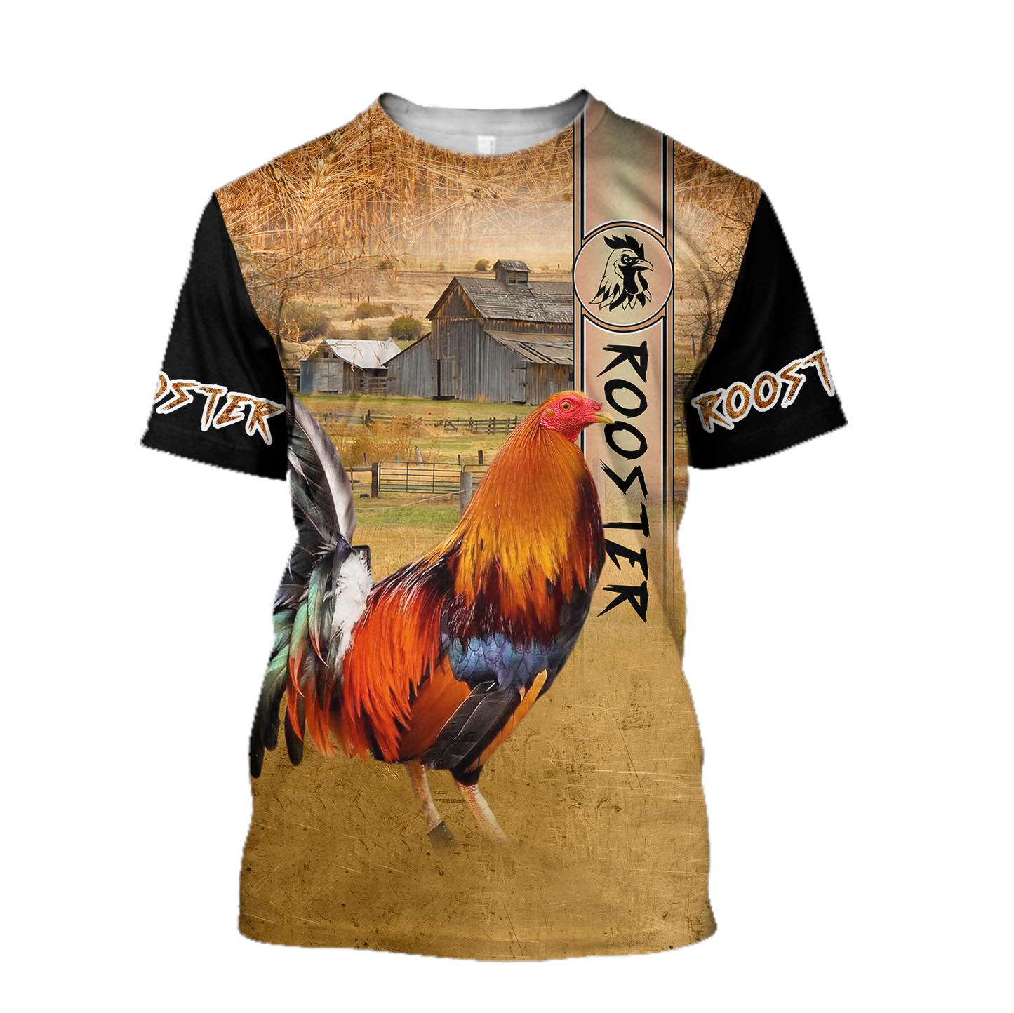 Rooster 3D All Over Printed Shirts for Men and Women AM251201-Apparel-TT-T-Shirt-S-Vibe Cosy™