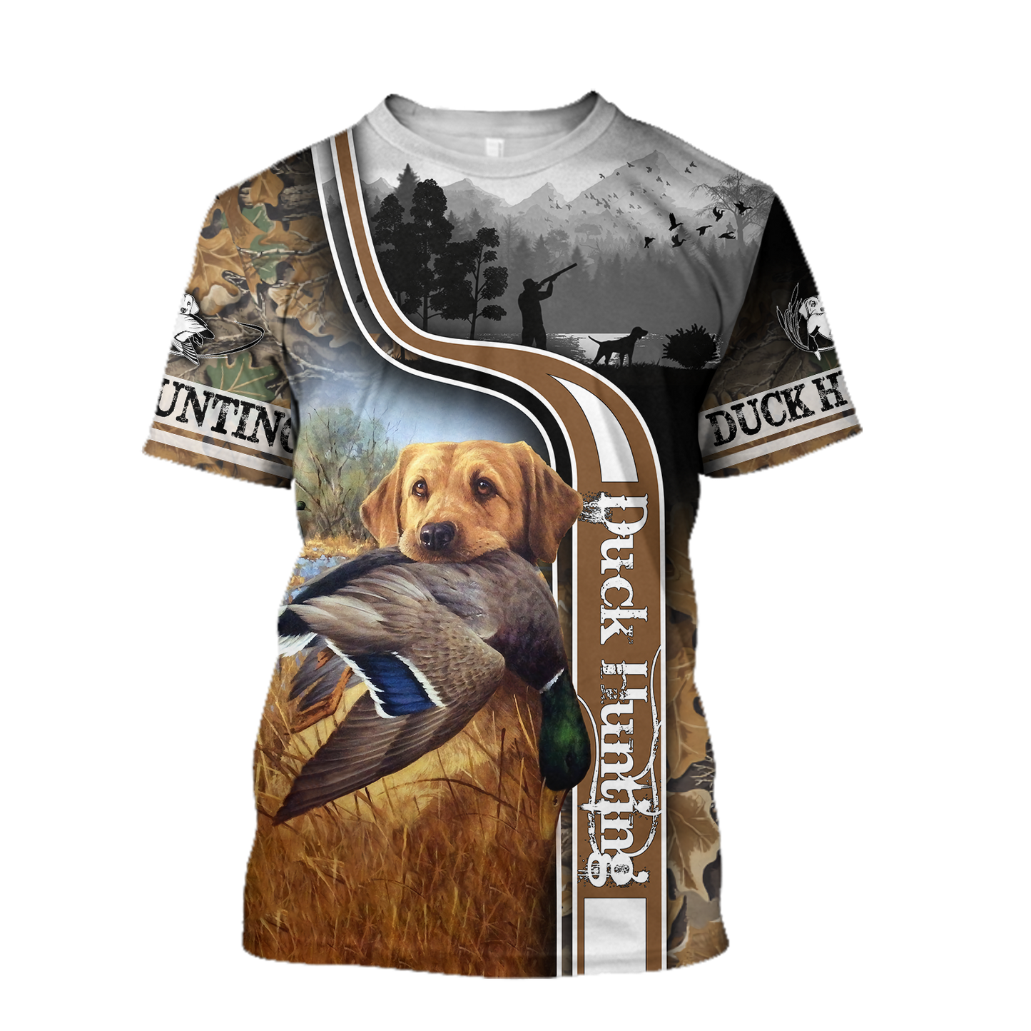 Mallard Duck Hunting 3D All Over Printed Shirts for Men and Women AM271102-Apparel-TT-Hoodie-S-Vibe Cosy™
