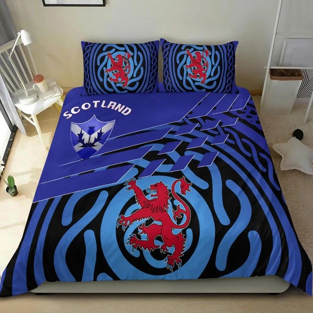 Scotland Purple Bedding Set