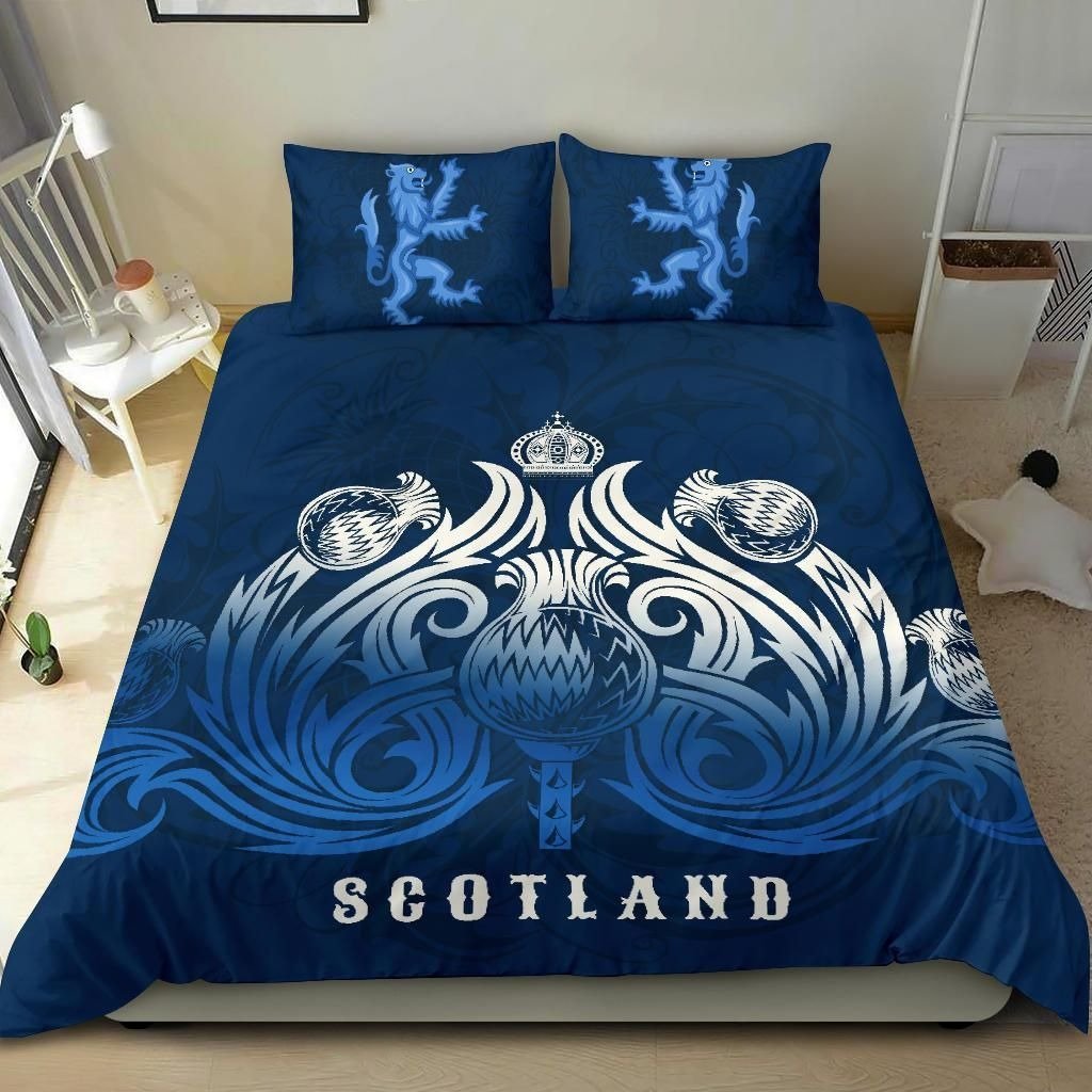 Scotland Thistle Tattoo Bedding Set