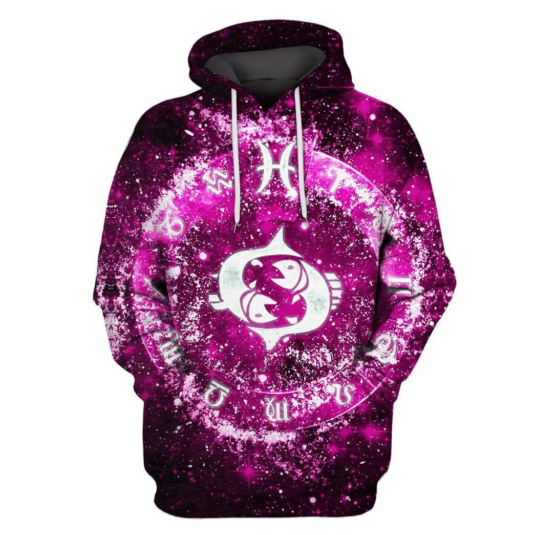 3D Zodiac Pisces Hoodie NTH150808-Apparel-NTH-Hoodie-S-Vibe Cosy™