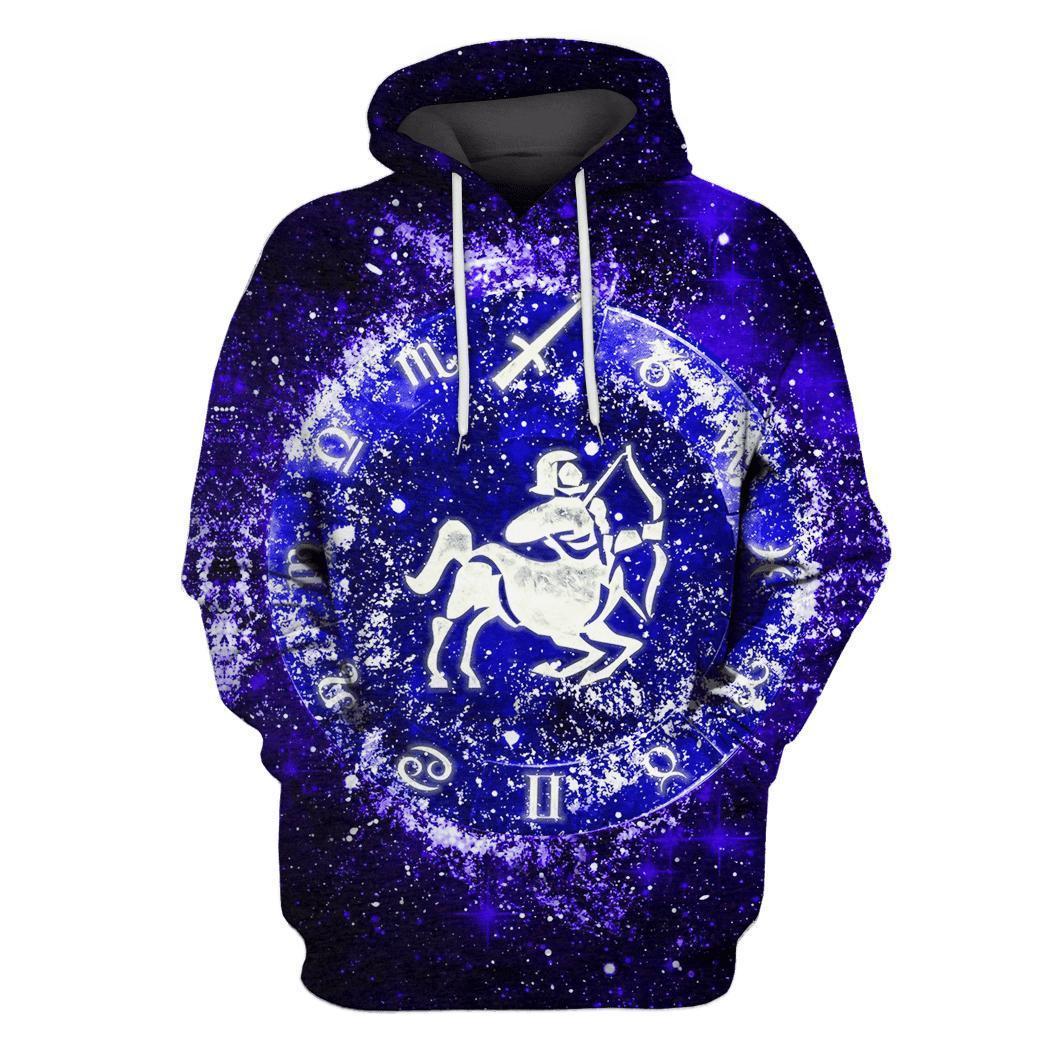 3D Zodiac Sagittarius Hoodie NTH150810-Apparel-NTH-Hoodie-S-Vibe Cosy™