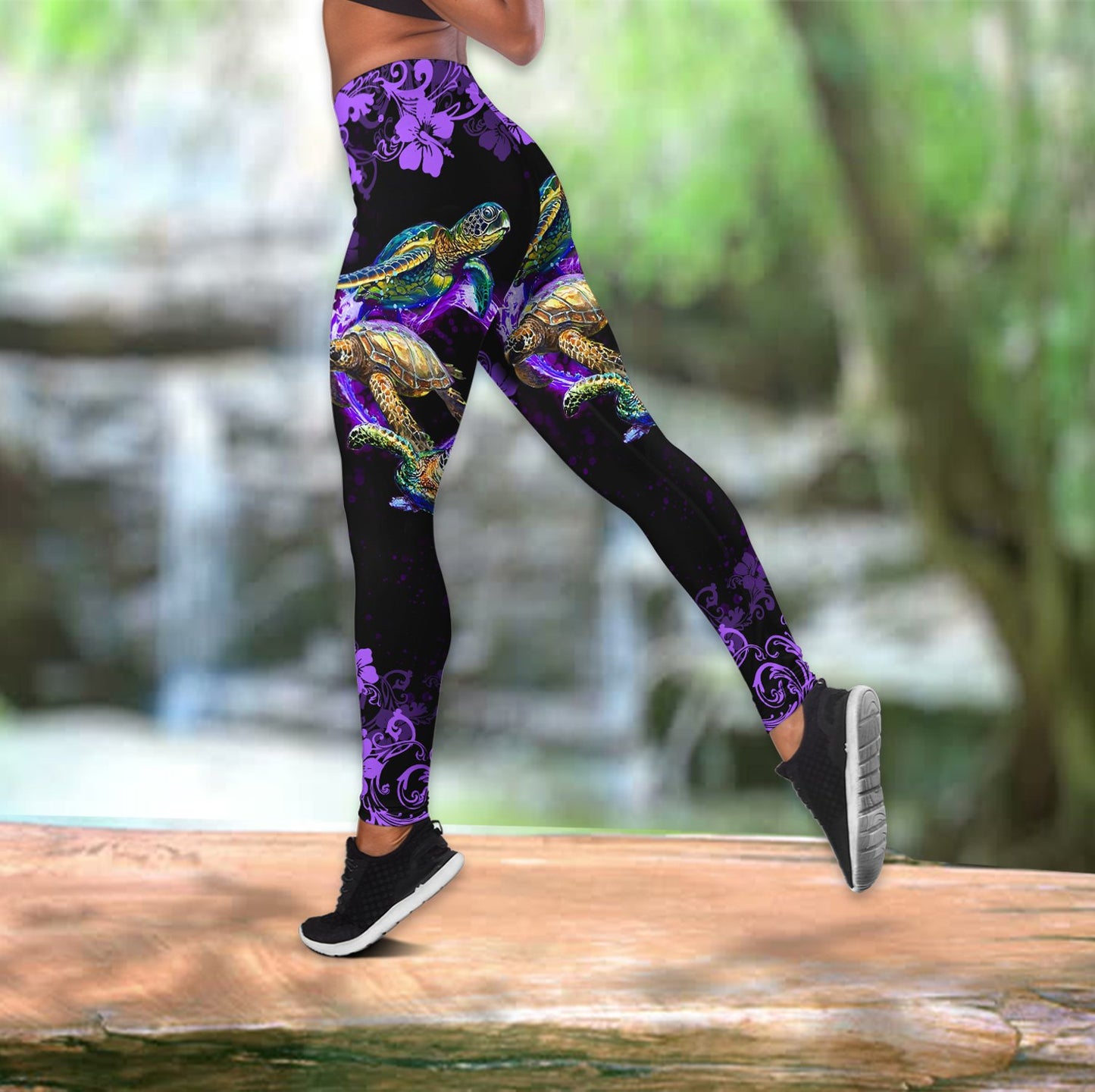 Turtle combo hoodie + legging HAC180401S