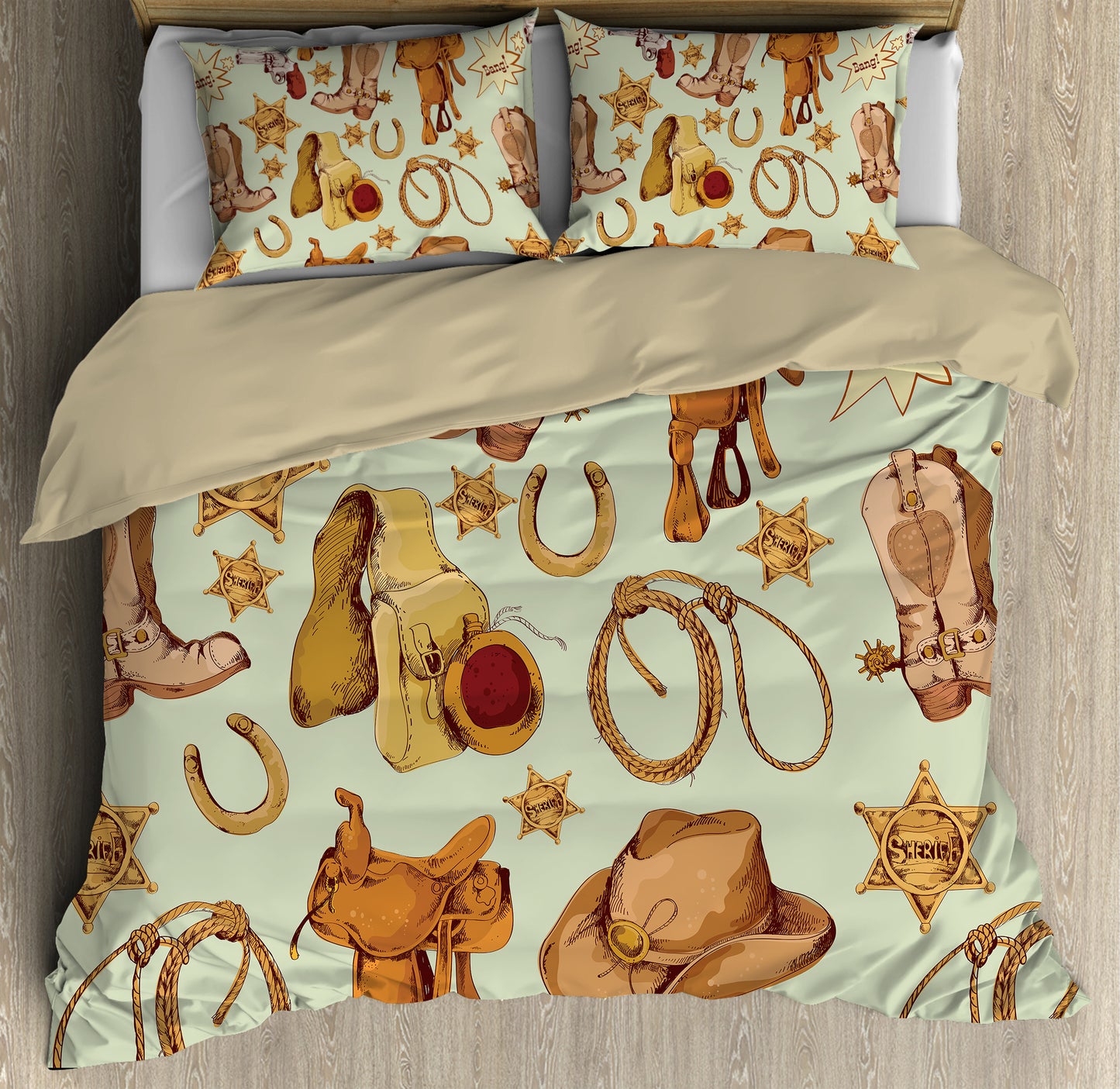 Cowboy Life Bedding Set