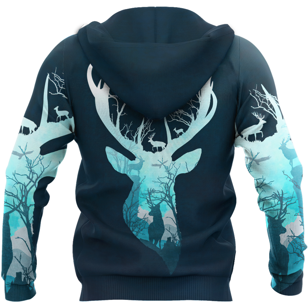 Deer Hunting 3D All Over Printed Shirts For Men LAM