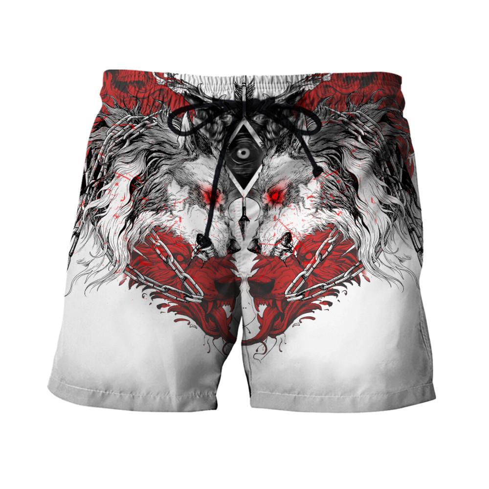 Wolf Tattoo 3D All Over Printed Unisex Shirt No 04