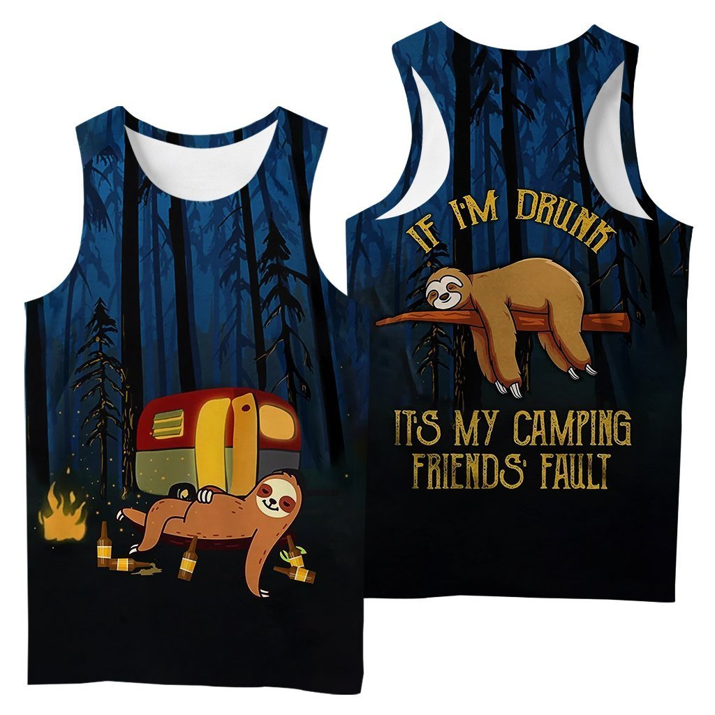 Camping 3D All Over Printed Clothes CP6-Apparel-NNK-Tank-S-Vibe Cosy™