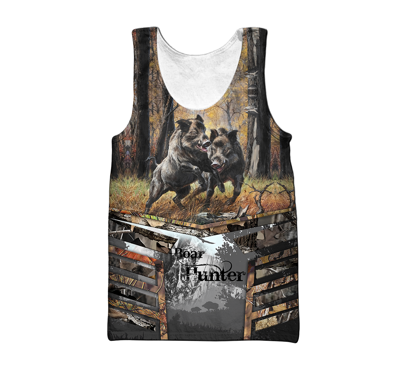 Great Boar Hunting Camo 3D All Over Print Hoodie DL2022002S