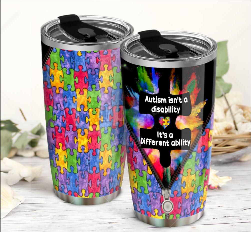 Autism Stainless Steel Tumbler 06032106.CXT