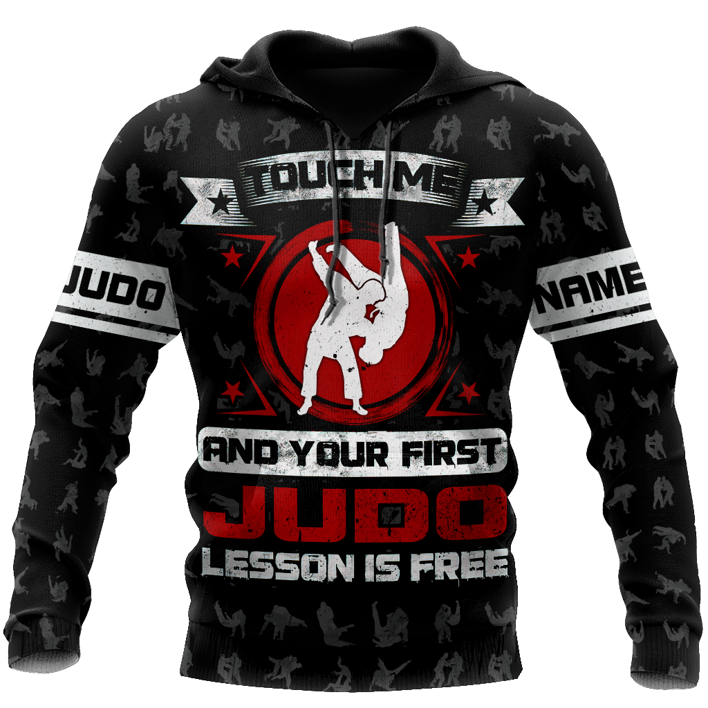 Customize Name Dont Touch Me Judo Hoodie For Men And Women TNA05042103