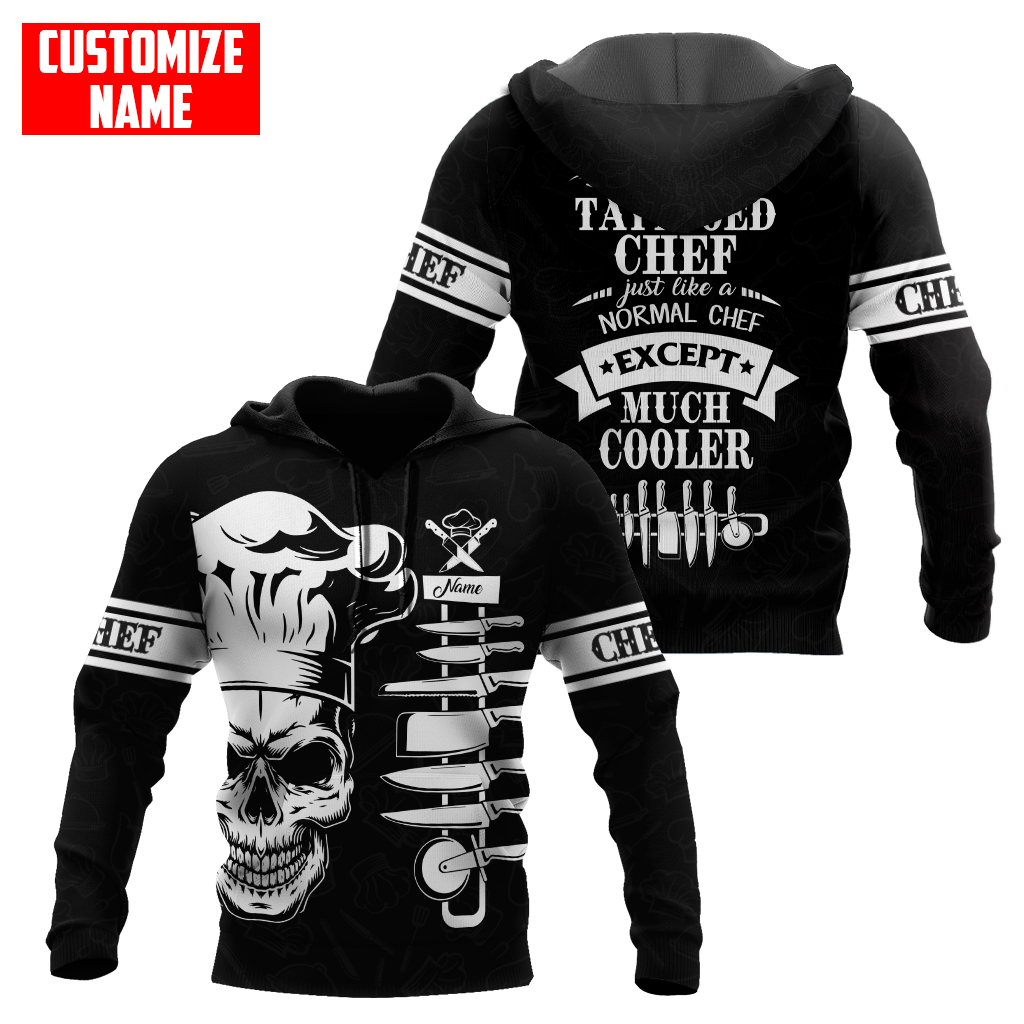 Custom Name Master Chef 3D All Over Printed Unisex Shirts