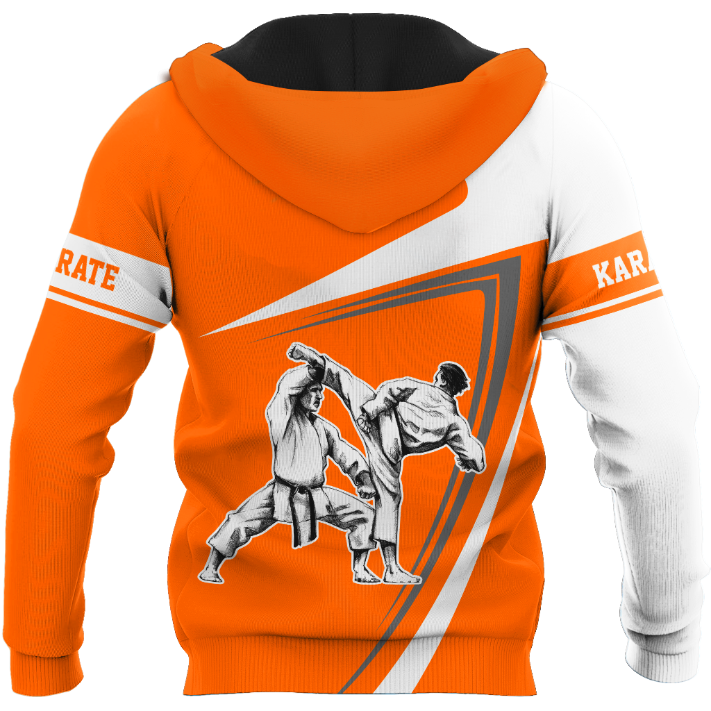 Customize Name Karate Hoodie For Men And Women MH08032104.S2