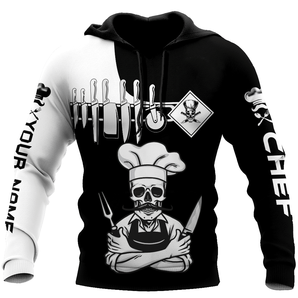Custom Name Master Chef 3D All Over Printed Unisex Shirts