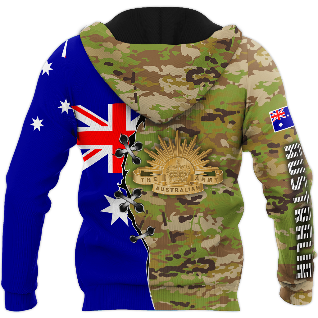 Australian Veteran 3D All Over Printed Shirts NTN10032105