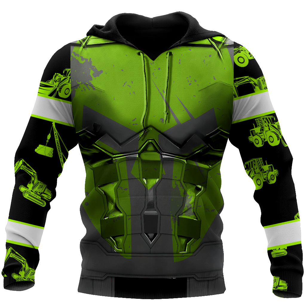 Customize Name Heavy Equipment Operator 3D All Over Printed Unisex Shirts