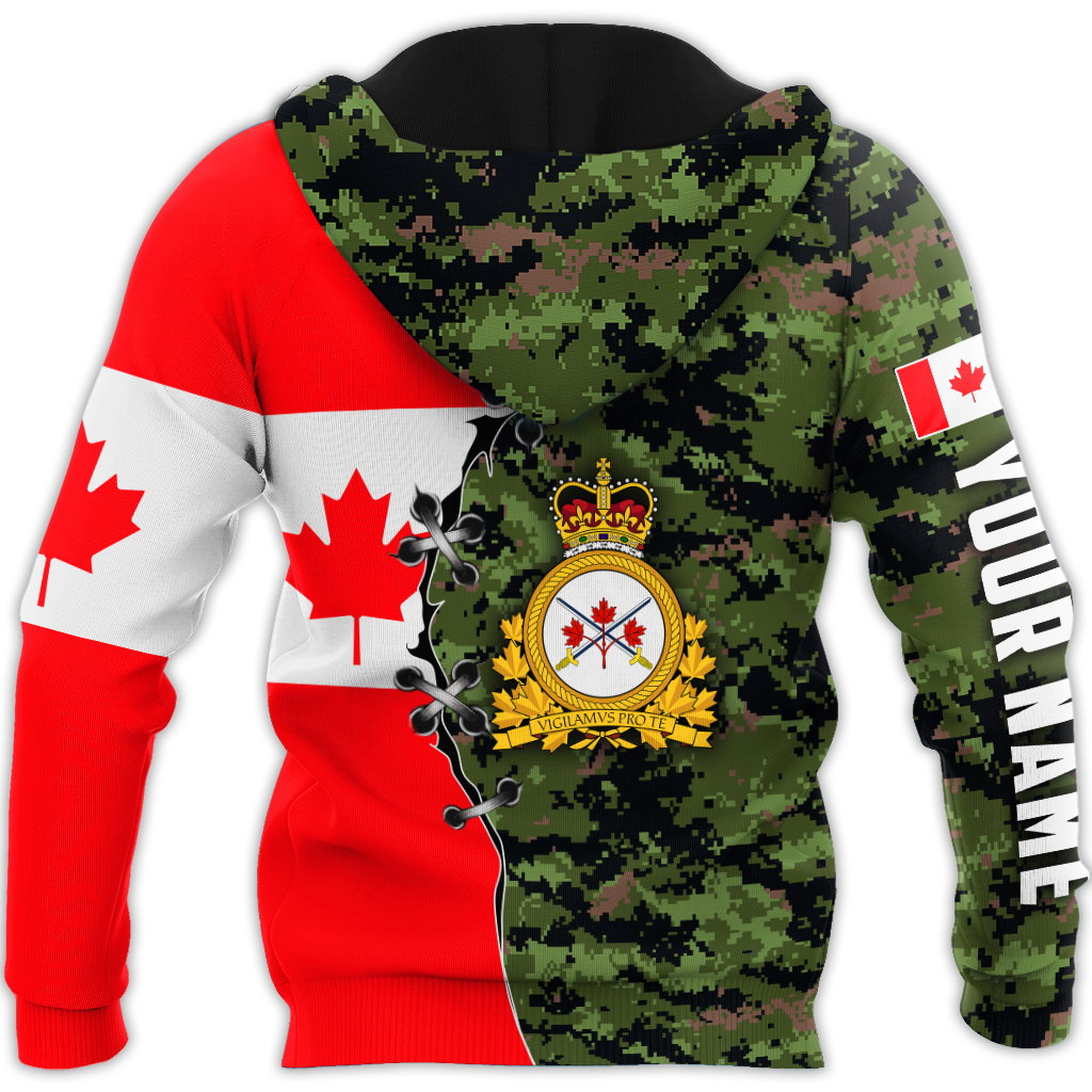 Personalized Name XT Canadian Veteran 3D All Over Printed Clothes NTN17032102