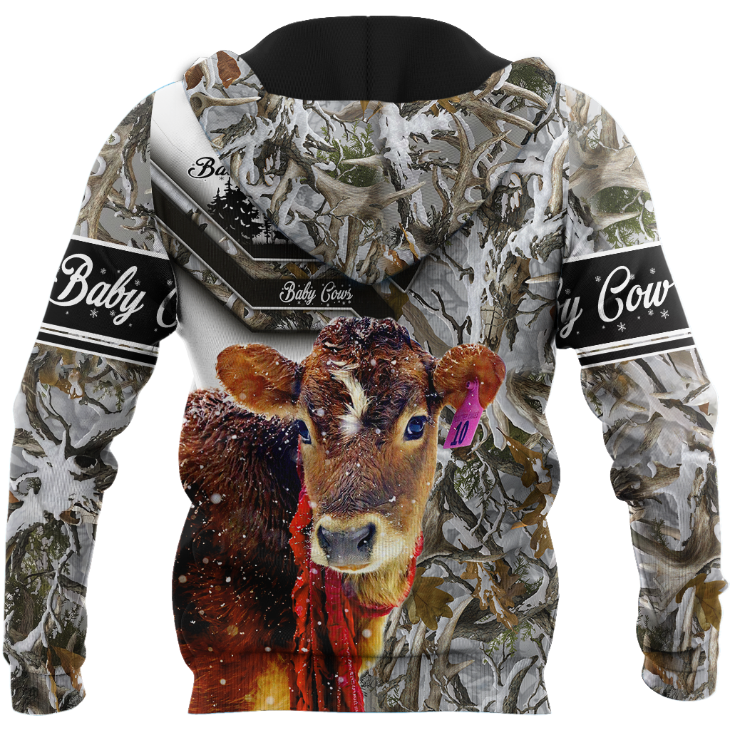 Cow 3d hoodie shirt for men and women DD11182003