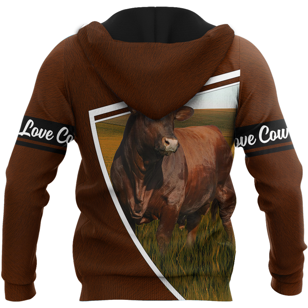Cow 3d hoodie shirt for men and women DD11182007