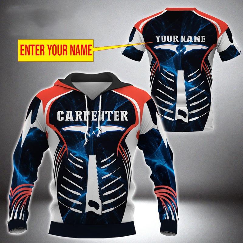 Premium Carpenter 3D All Over Printed Unisex Shirts