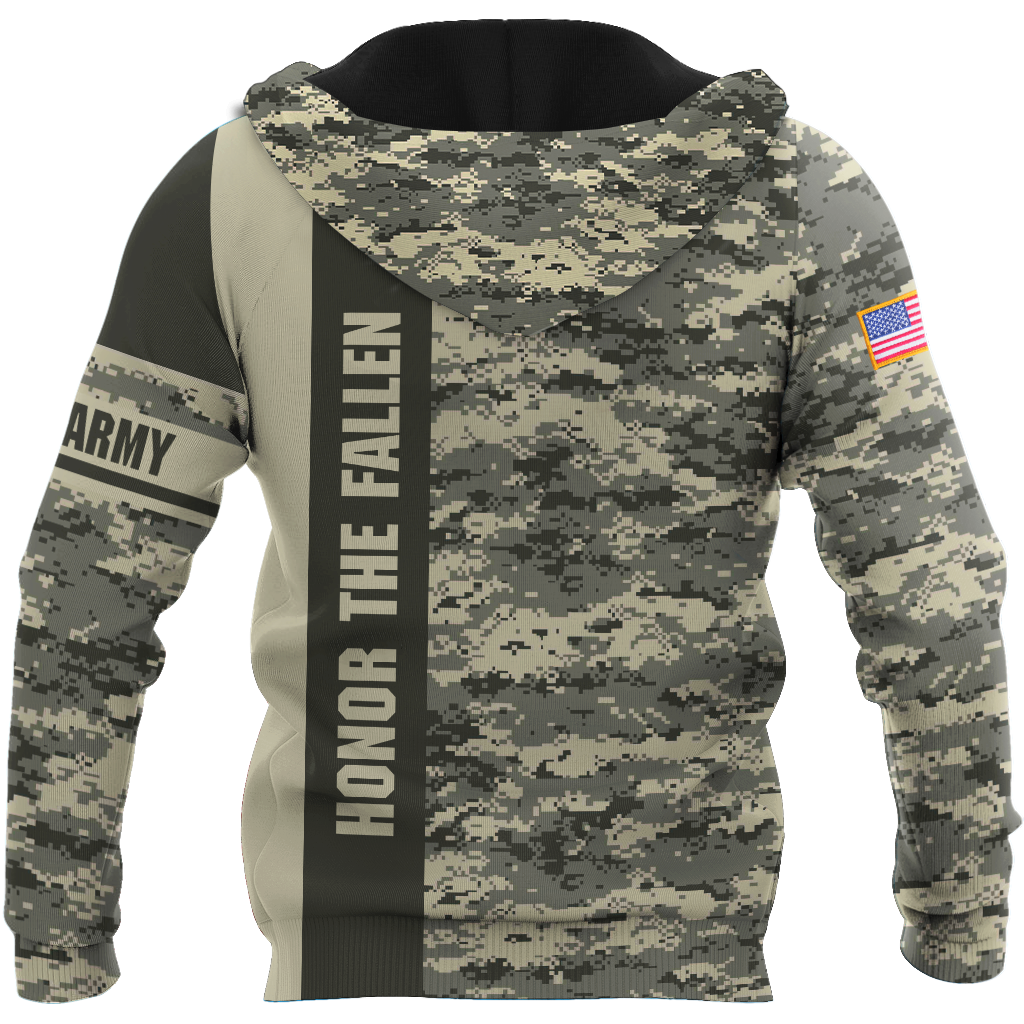 Personalized name German Army Hoodie 3D All Over Printed Unisex Shirts TNA19052101