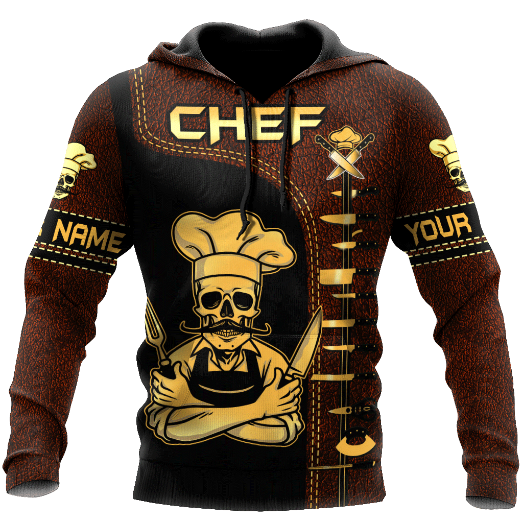 Custom Name Master Chef 3D All Over Printed Unisex Shirts